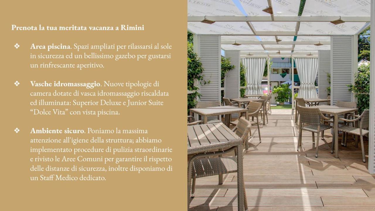 Rimini Suite Hotel Esterno foto